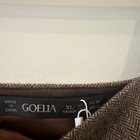 GOELIA TEEED MINI DRESS SIZE XL NWT - Picture 4 of 5